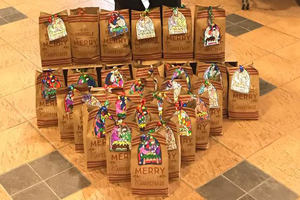 Blessing Bags from Saint Mary’s Students