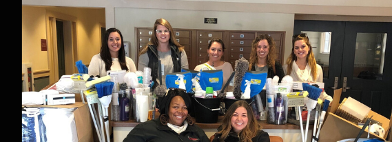 LAZ Parking Makes a Welcoming Donation